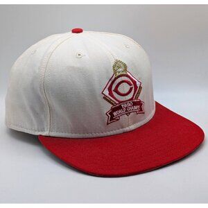 Cincinnati Reds 1990 World Series New Era Snapback Cap Hat VTG Vintage MLB
